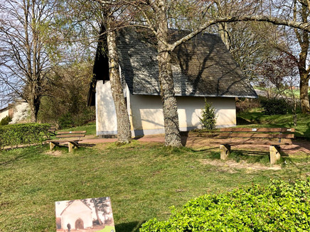 Infotafel des Naturparks Saar-Hunsrück am Osburger